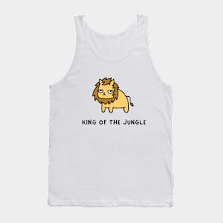 Cute King of the Jungle Lion Tank Top